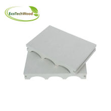 White Color Wood Plastic Composite Deck